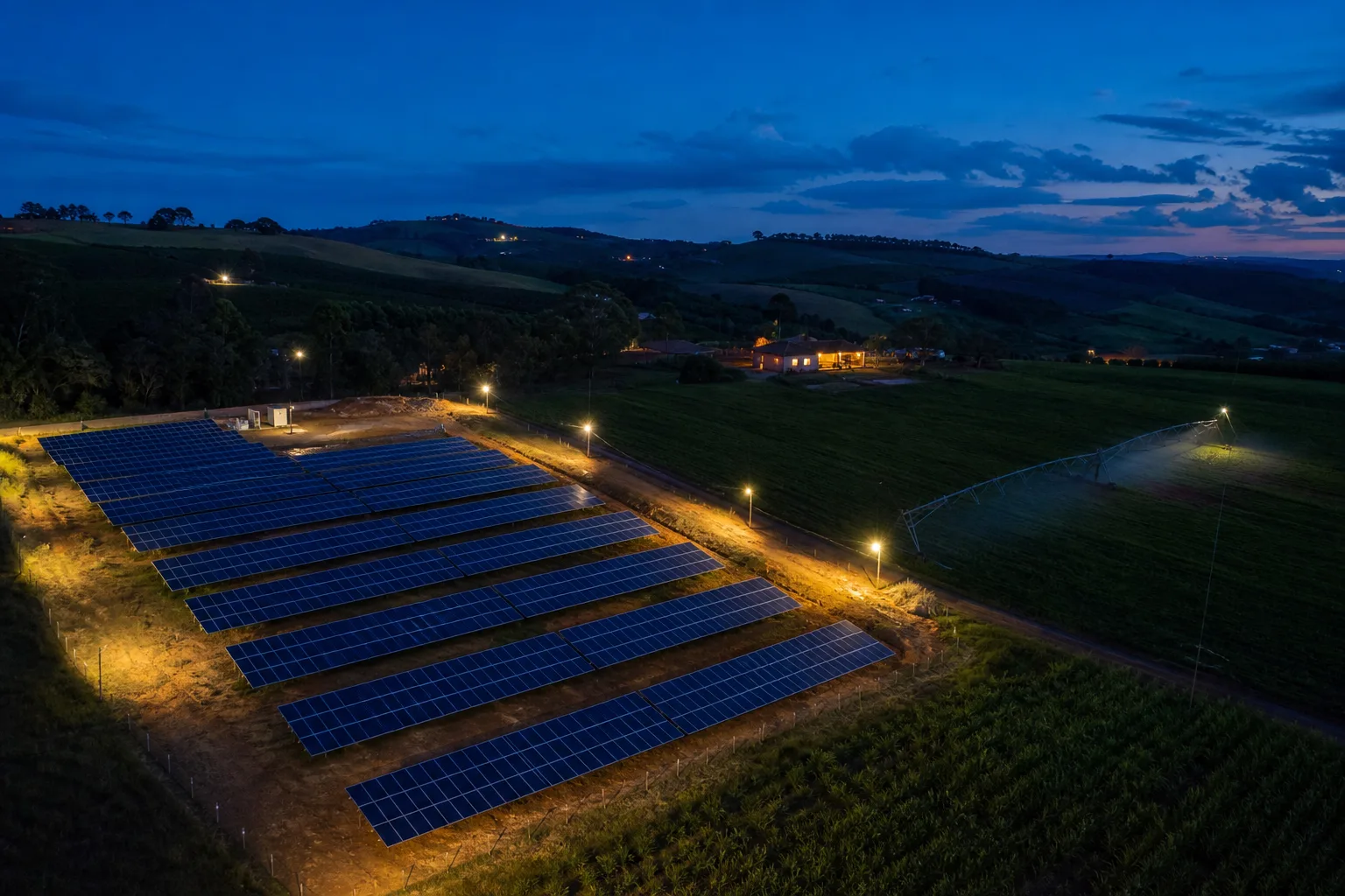 Energia solar para produtor rural: como reduzir o custo da irrigação e da tarifa rural na CEMIG e na CPFL Paulista